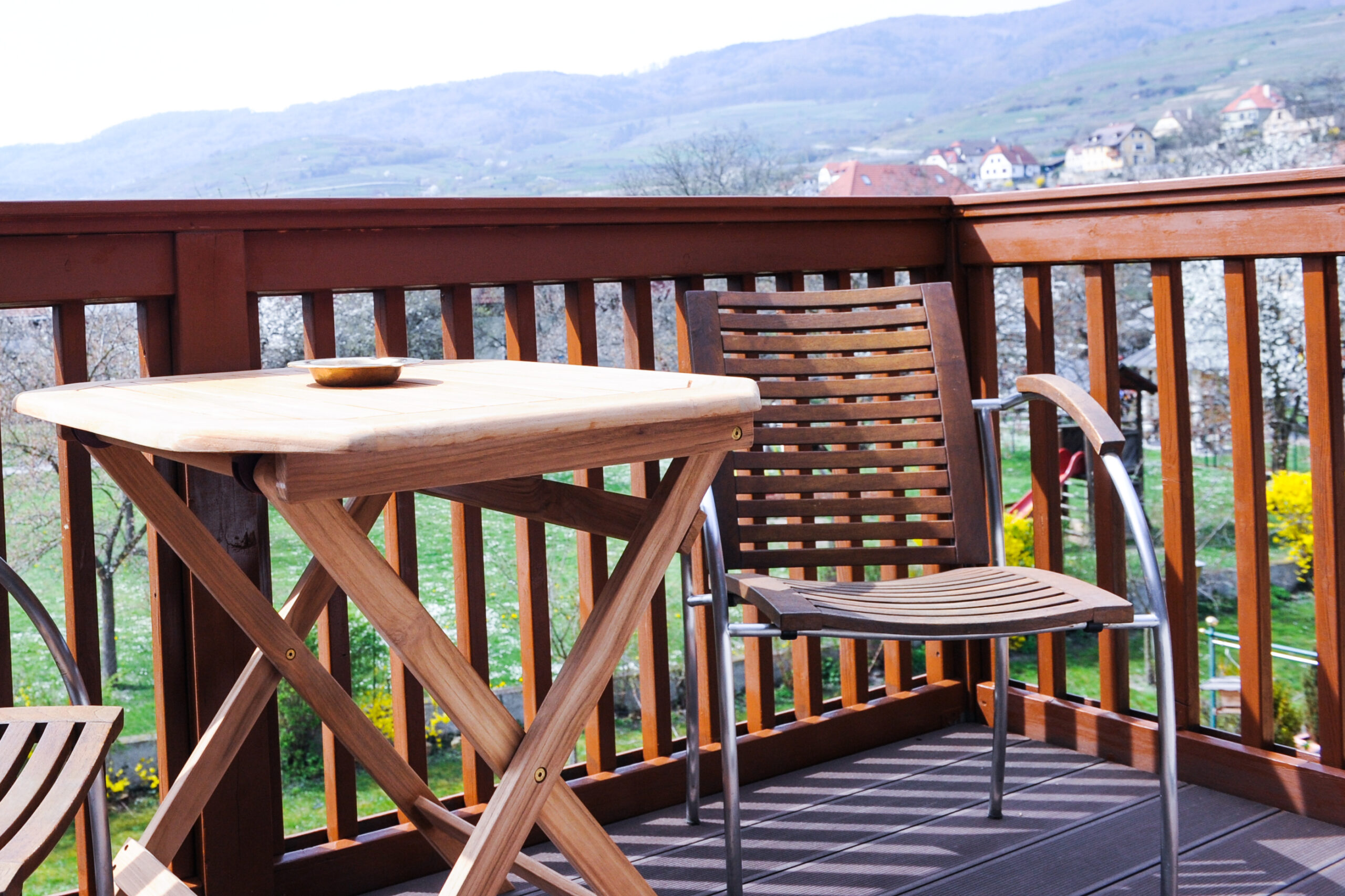 Balkon/Aussicht von ZI Wachauer Marille